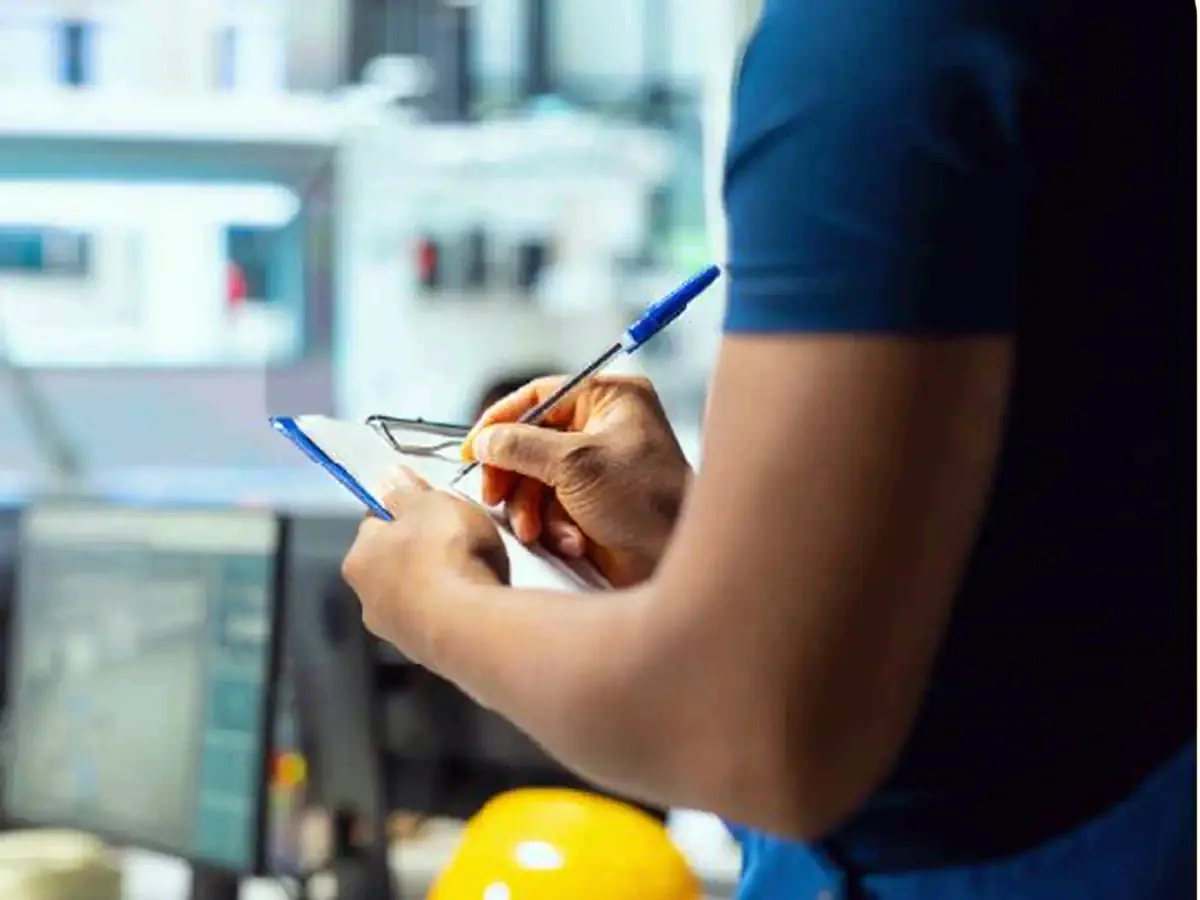 Professional performing supplier and contractor assessment